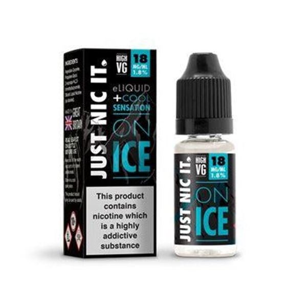 18mg Just Nic It On Ice Nic Shot 10ml (80VG/20PG) E-liquids Just Nic It 