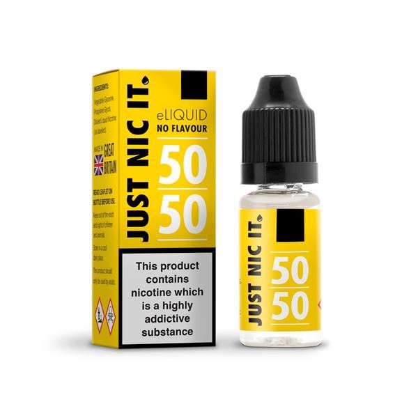 18mg Just Nic It Yellow Edition Nic Shot 10ml (50VG/50PG) E-liquids Just Nic It 