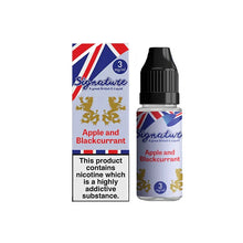 Load image into Gallery viewer, 18mg Signature Vapours TPD 10ml E-Liquid (50VG/50PG) E-Liquids Signature Vapours 
