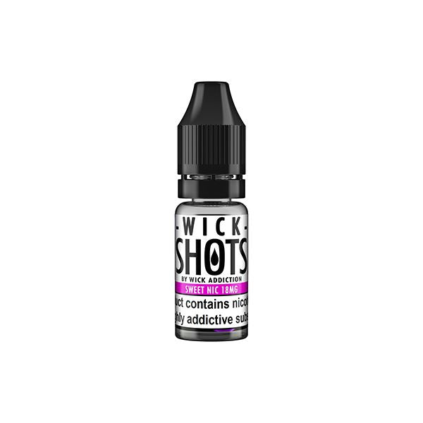 18mg Wick Addiction Wick Shot 10ml Sweet Nic Shot (70VG/30PG) E-liquids Wick Addiction 