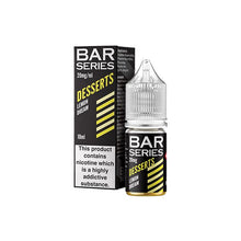 Load image into Gallery viewer, 20mg Bar Series Desserts 10ml Nic Salts (50VG/50PG) E-liquids Bar Series 
