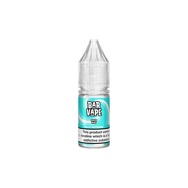 20mg Bar Vape 10ml Nic Salts (50VG/50PG) Fulfilment Bar Vape Super Mint 