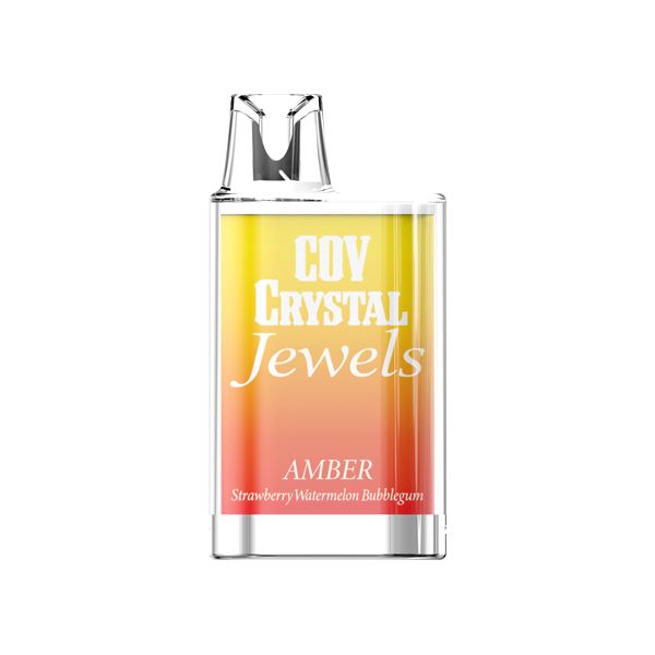 20mg Chief Of Vapes Crystal Jewels Disposable Vape Device 600 Puffs Vaping Products Chief of Vapes Strawberry Watermelon Bubblegum 