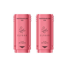 Load image into Gallery viewer, 20mg ELF Bar 1200 Prefilled Replacement Pods 1200 Puffs Coils ELF Bar Watermelon Ice 
