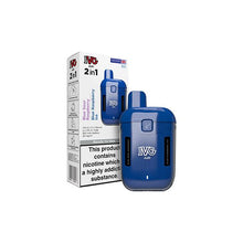Load image into Gallery viewer, 20mg I VG Air 2 in 1 Disposable Rechargeable Pod Vape Kit 1200 Puffs Vaping Products I VG Blue 
