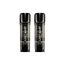 Load image into Gallery viewer, 20mg Lost Mary Tappo Replacement Prefilled Pods 2ml 1200 Puffs - 2 Pcs Vaping Products Lost Mary 
