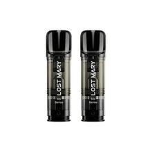 Load image into Gallery viewer, 20mg Lost Mary Tappo Replacement Prefilled Pods 2ml 1200 Puffs - 2 Pcs Vaping Products Lost Mary 

