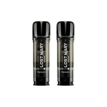 Load image into Gallery viewer, 20mg Lost Mary Tappo Replacement Prefilled Pods 2ml 1200 Puffs - 2 Pcs Vaping Products Lost Mary 
