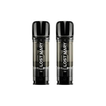 Load image into Gallery viewer, 20mg Lost Mary Tappo Replacement Prefilled Pods 2ml 1200 Puffs - 2 Pcs Vaping Products Lost Mary 

