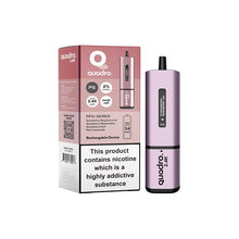 Load image into Gallery viewer, 20mg Quadro 2.4K Pod Vape Kit 2400 Puffs Vape Kits Quadro Pink Series 
