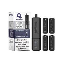 Load image into Gallery viewer, 20mg Quadro 2.4K Pod Vape Kit Black Series 2400 Puffs Vape Kits Quadro 
