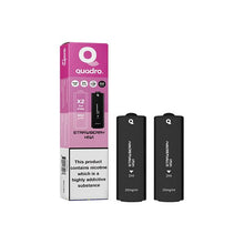 Load image into Gallery viewer, 20mg Quadro 2.4k Replacement Pods - 2ml Vape Kits Quadro 
