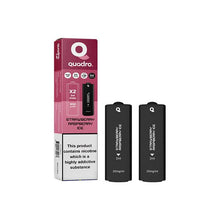 Load image into Gallery viewer, 20mg Quadro 2.4k Replacement Pods - 2ml Vape Kits Quadro 
