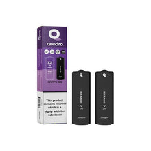 Load image into Gallery viewer, 20mg Quadro 2.4k Replacement Pods - 2ml Vape Kits Quadro 
