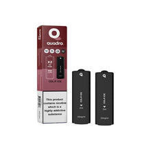 Load image into Gallery viewer, 20mg Quadro 2.4k Replacement Pods - 2ml Vape Kits Quadro 
