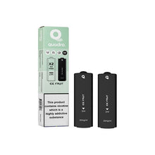 Load image into Gallery viewer, 20mg Quadro 2.4k Replacement Pods - 2ml Vape Kits Quadro 
