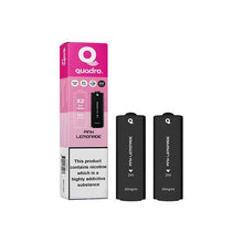 Load image into Gallery viewer, 20mg Quadro 2.4k Replacement Pods - 2ml Vape Kits Quadro 
