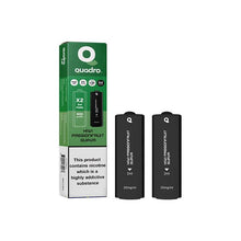 Load image into Gallery viewer, 20mg Quadro 2.4k Replacement Pods - 2ml Vape Kits Quadro 
