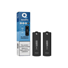 Load image into Gallery viewer, 20mg Quadro 2.4k Replacement Pods - 2ml Vape Kits Quadro 
