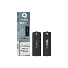 Load image into Gallery viewer, 20mg Quadro 2.4k Replacement Pods - 2ml Vape Kits Quadro 
