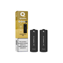 Load image into Gallery viewer, 20mg Quadro 2.4k Replacement Pods - 2ml Vape Kits Quadro 
