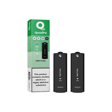 Load image into Gallery viewer, 20mg Quadro 2.4k Replacement Pods - 2ml Vape Kits Quadro 
