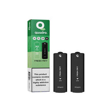 Load image into Gallery viewer, 20mg Quadro 2.4k Replacement Pods - 2ml Vape Kits Quadro 
