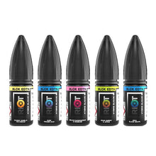 Load image into Gallery viewer, 20mg Riot Squad Black Edition V2 Nic Salts 10ml (50VG/50PG) E-liquids Riot Squad 
