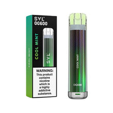 Load image into Gallery viewer, 20mg SVL OG600 Disposable Vape 600 Puffs Vaping Products SVL 

