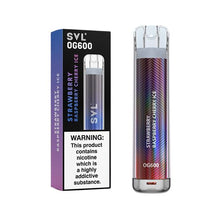 Load image into Gallery viewer, 20mg SVL OG600 Disposable Vape 600 Puffs Vaping Products SVL 

