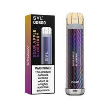 Load image into Gallery viewer, 20mg SVL OG600 Disposable Vape 600 Puffs Vaping Products SVL 
