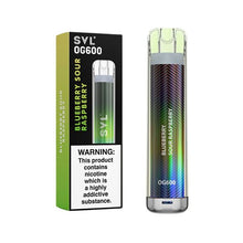 Load image into Gallery viewer, 20mg SVL OG600 Disposable Vape 600 Puffs Vaping Products SVL 
