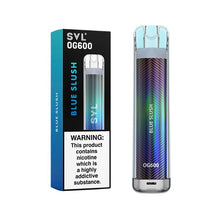 Load image into Gallery viewer, 20mg SVL OG600 Disposable Vape 600 Puffs Vaping Products SVL 
