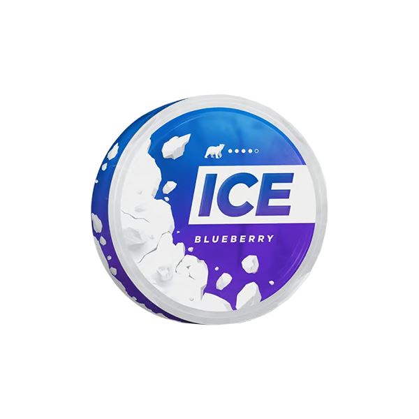 22mg Ice Nicotine Pouches - 20 Pouches Fulfilment Ice Blueberry 