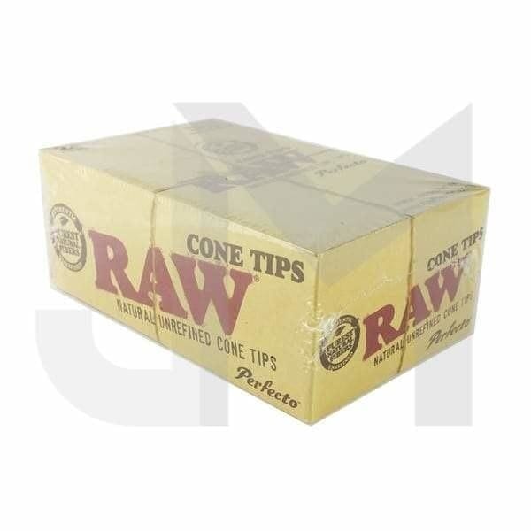 24 Raw Classic Perfecto Cone Tips Smoking Products Raw 