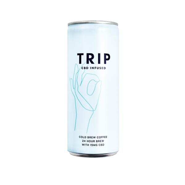 24 x TRIP 15mg CBD Infused Cold Brew Coffee Drink 250ml CBD Products TRIP CBD 