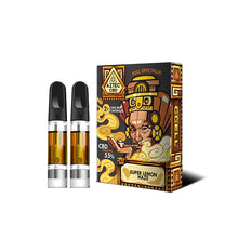 Load image into Gallery viewer, Aztec CBD 2 x 1000mg Cartridge Kit - 1ml CBD Products Aztec CBD O.G. Kush 
