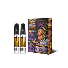 Load image into Gallery viewer, Aztec CBD 2 x 1000mg Cartridge Kit - 1ml CBD Products Aztec CBD Mango Kush 
