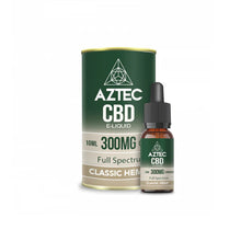 Load image into Gallery viewer, Aztec CBD 300mg CBD Vaping Liquid 10ml (50PG/50VG) CBD Products Aztec CBD Ice Mint 
