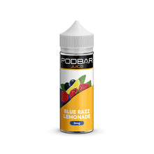 Load image into Gallery viewer, Podbar Juice by Kingston 100ml Shortfill 0mg (50VG/50PG) E-Liquids Podbar Blue Sour Raspberry 
