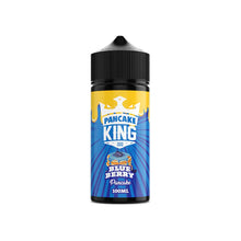 Load image into Gallery viewer, Pancake King 100ml Shortfill 0mg (70VG/30PG) E-Liquids King E-Liquids Blueberry Pancake 

