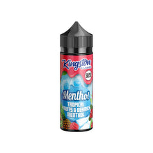Load image into Gallery viewer, Kingston Menthol 120ml Shortfill 0mg (50VG/50PG) E-Liquids Kingston Blueberry Raspberry Menthol 
