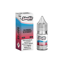 Load image into Gallery viewer, 20mg Bar By Slushie 10ml Bar Salts (50VG/50PG) Vaping Products Slushie Raspberry Blueberry Lemon 
