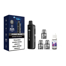 Load image into Gallery viewer, Hayati X4 Refillable Pod Vape Kit Includes 1X Nic Salts 20mg + 3x Refillable Pods Vaping Products Hayati Midnight Grey 
