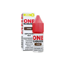 Load image into Gallery viewer, 6mg One E-Liquids Flavoured Nicotine E-Liquid 10ml (50VG/50PG) Vaping Products One Eliquids Mint 
