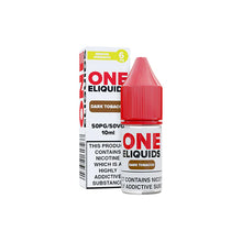 Load image into Gallery viewer, 6mg One E-Liquids Flavoured Nicotine E-Liquid 10ml (50VG/50PG) Vaping Products One Eliquids Tobacco 
