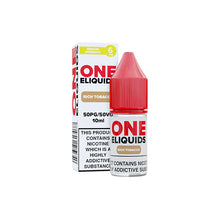 Load image into Gallery viewer, 6mg One E-Liquids Flavoured Nicotine E-Liquid 10ml (50VG/50PG) Vaping Products One Eliquids Strawberry 
