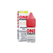 Load image into Gallery viewer, 6mg One E-Liquids Flavoured Nicotine E-Liquid 10ml (50VG/50PG) Vaping Products One Eliquids 
