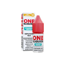 Load image into Gallery viewer, 12mg One E-Liquids Flavoured Nicotine E-Liquid 10ml (50VG/50PG) Vaping Products One Eliquids Vanilla 
