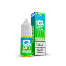 Load image into Gallery viewer, 10mg Q Salts Nic Salts 10ml (50VG/50PG) Vaping Products Q Salts Apple Peach Chew 
